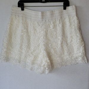 eye candy Crochet Shorts